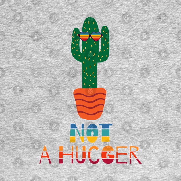 Not A Hugger Funny Sarcastic cactus by heidiki.png